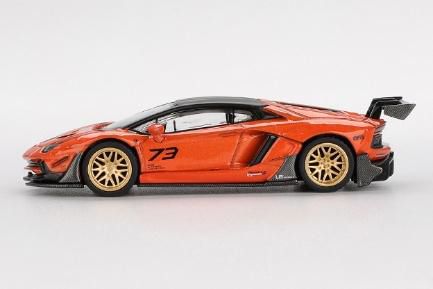 お*ー様 MINI GT ランボルギーニ ウラカン アヴェンタドール 4台セット TSM ミニGT 1/64 LB-WORKS ランボルギーニ アヴェンタドール 右