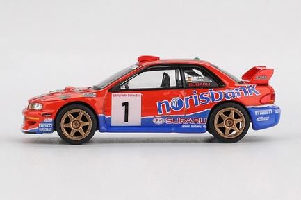 MINI GT 1/64 (ダイキャスト製) スバル インプレッサ WRC97 DRM 1999