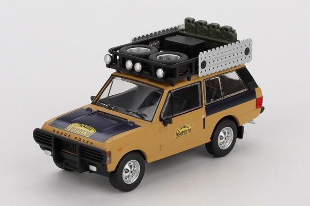 MINI GT 1/64 (ダイキャスト製) レンジ ローバー 1981 キャメルトロフィー スマトラ 優勝車C.Swoboda & K.Mentel(左ハンドル) ※ブリスタータイプ