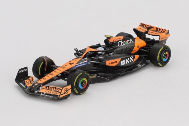 [予約]MINI GT 1/64 (ダイキャスト製) マクラーレン F1 MCL38 2024 2位入賞車 #4 ハンガリーグランプリ Lando Norris ※ブリスタータイプ