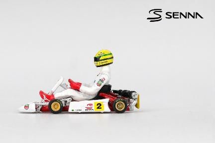 絶版品81 LANG Kart Paris Bercy 1993 アイルトンセナ アイルトン・セナ搭乗モデル!Kart Paris-Bercy 1993 1/18スケールが