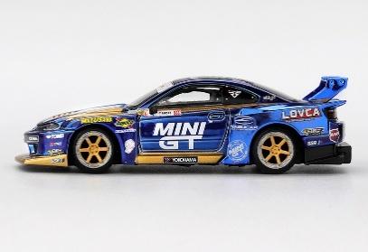 MINI GT 1/64 (ダイキャスト製) Nissan シルビア(S15) LB-Super
