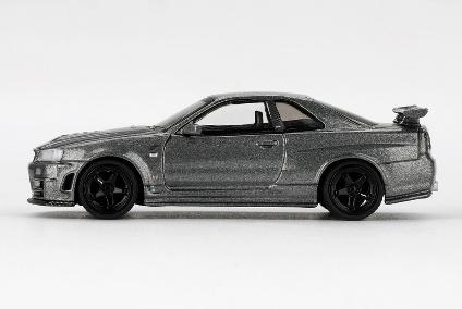 MINI GT 1/64 (ダイキャスト製) Nissan スカイライン GT-R ダーク