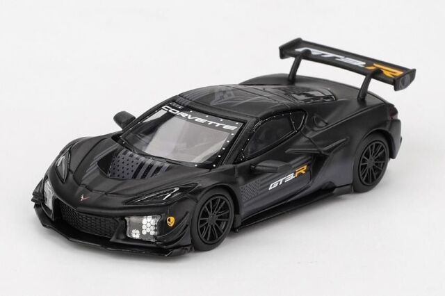 MINI GT シボレー・コルベット Z06 2023 チェイスカー MINI GT 1/64 シボレー コルベット Z06 2023 アクセレレートイエロー