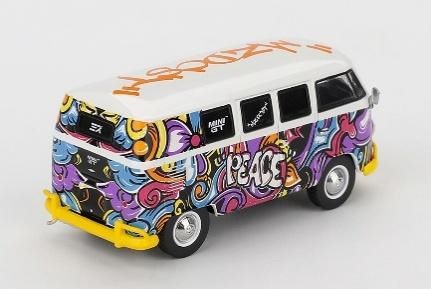 MINI GT 1/64 (ダイキャスト製) フォルクスワーゲン T1 マイクロバス
