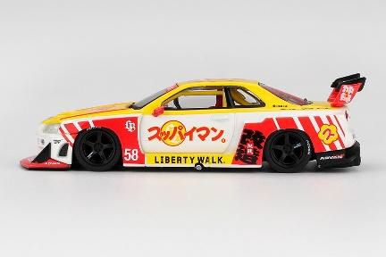 MINI GT 1/64 (ダイキャスト製) Nissan LB-ER34 Super Silhouette
