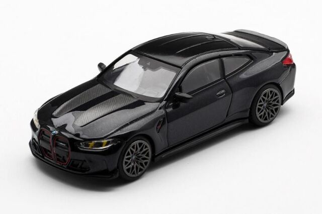 [予約]MINI GT 1/64 (ダイキャスト製) BMW M4 CS ブラックサファイア(左ハンドル) ※ブリスタータイプ
