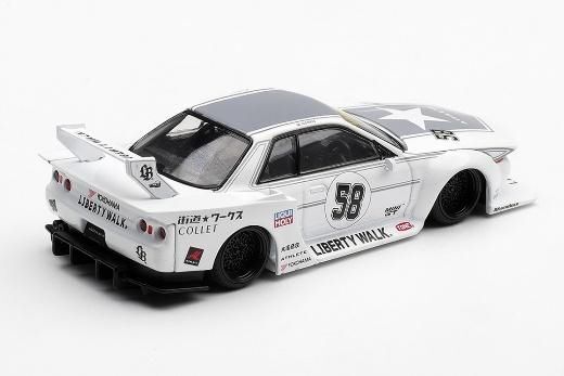 MINI GT 1/64 (ダイキャスト製) LBWK Nissan スカイライン GT-R32