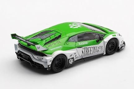 MINI GT LB★WORKS ランボルギーニウラカン ver.1 ストライプ MINI GT (ミニジーティー) ダイキャストカー LB☆WORKS ランボルギーニ