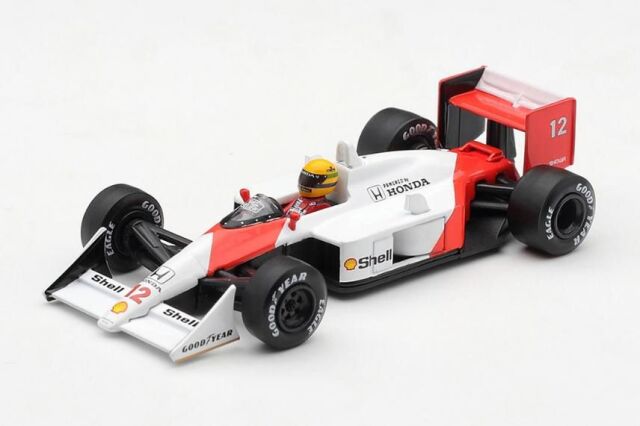 [予約]MINI GT 1/64 (ダイキャスト製) マクラーレン MP4/4 カナダグランプリ 1988 優勝車 #12 アイルトン・セナ