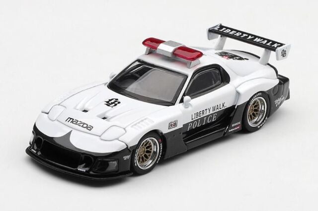 [予約]MINI GT 1/64 (ダイキャスト製) マツダ RX-7 LB-Super Silhouette ポリス(右ハンドル)