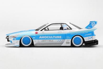 MINI GT 1/64 (ダイキャスト製) Nissan スカイライン GT-R R32 LBWK