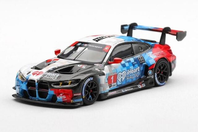 [予約]MINI GT 1/64 (ダイキャスト製) BMW M4 GT3 EVO IMSA デイトナ24時間 2025 #1 Paul Miller Racing