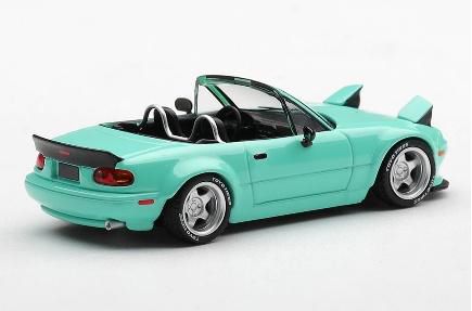 MINI GT 1/64 (ダイキャスト製) Pandem マツダ MX-5 (NA) ミント