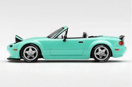 MINI GT 1/64 (ダイキャスト製) Pandem マツダ MX-5 (NA) ミント