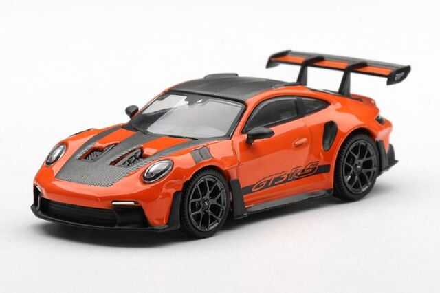 [予約]MINI GT 1/64 (ダイキャスト製) ポルシェ 911(992) GT3 RS ヴァイザッハパッケージ ガルフオレンジ(左ハンドル)