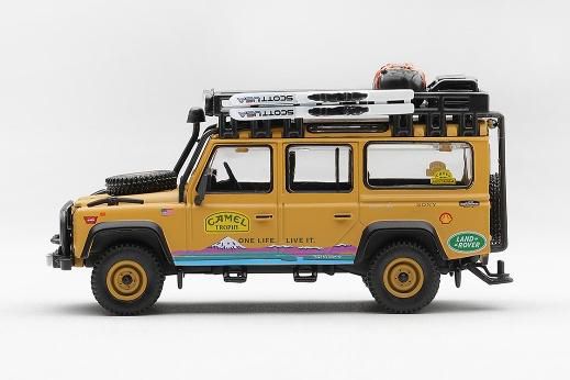 MINI GT ランドローバーディフェンダー110 チェイス MINI GT 1/64 (ダイキャスト製) ランドローバー ディフェンダー 110