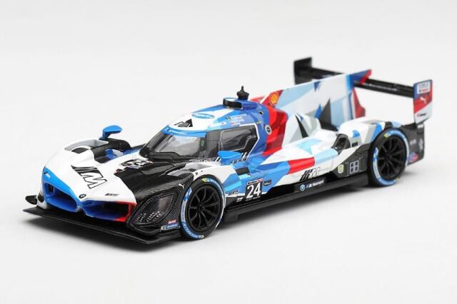 [予約]MINI GT 1/64 (ダイキャスト製) BMW M ハイブリッド V8 GTP IMSA デイトナ24時間 2024 #24 BMW M Team RLL