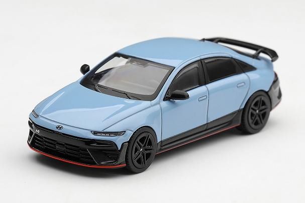 [予約]MINI GT 1/64 (ダイキャスト製) Hyundai アイオニック 6N パフォーマンス ブルーパール(左ハンドル) 韓国限定