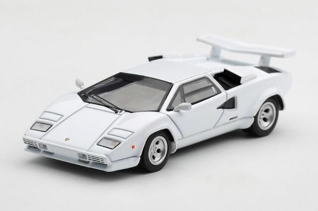 [予約]MINI GT 1/64 (ダイキャスト製) 1/64 ランボルギーニ カウンタック LP500S ホワイト(左ハンドル)