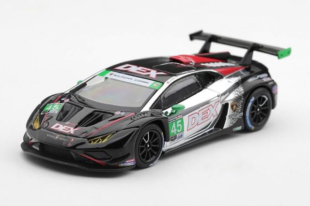 [予約]MINI GT 1/64 (ダイキャスト製) ランボルギーニ ウラカン GT3 EVO2 IMSA シボレーGP 優勝車 2025 #45 DEX Wayne Taylor Racing(左ハンドル)