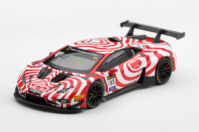 [予約]MINI GT 1/64 (ダイキャスト製) ランボルギーニ ウラカン GT3 EVO2 バサースト12時間 2025 #93 Wall Racing(左ハンドル）