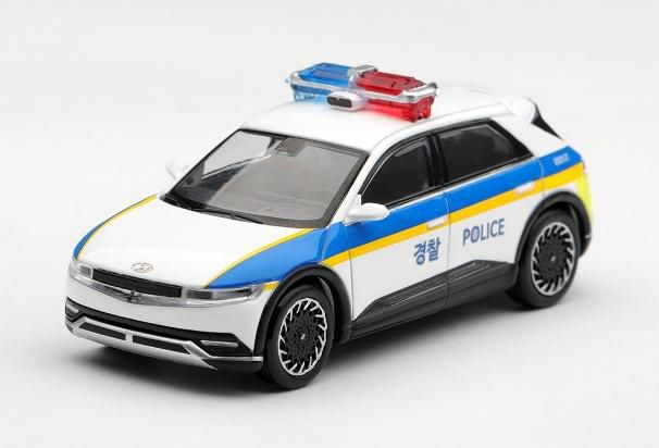 [予約]MINI GT 1/64 (ダイキャスト製) Hyundai アイオニック 5 ポリスカー(左ハンドル)韓国限定