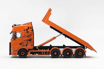 MINI GT 1/64 (ダイキャスト製) スカニア 770S B8x4NA フックリフト
