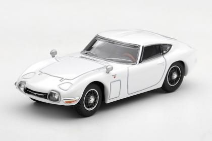 [予約]MINI GT 1/64 (ダイキャスト製) Toyota 2000GT ペガサス ホワイト(右ハンドル)