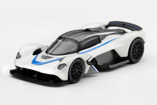 [予約]MINI GT 1/64 (ダイキャスト製) アストンマーチン ヴァルキリー エスケープホワイト(左ハンドル) ※ブリスタータイプ