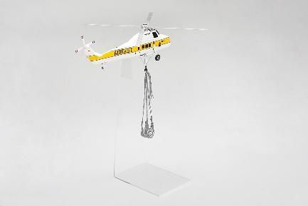 MINI GT 1/64 (レジン製) シコルスキー S58T ヘリコプター キャメル