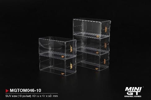 [予約]MINI GT 1/64 (プラスチック製) MINI GT Box プロテクター タイプ B: SUVサイズ（10個/セット）