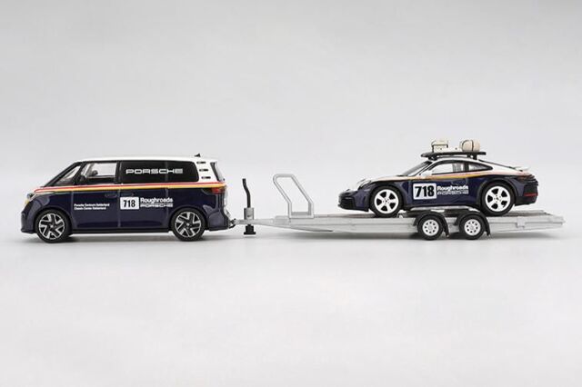 MINI GT 1/64 (ダイキャスト製) ポルシェ 911 ダカール #718 MINI GT 1/64 (ダイキャスト製) ポルシェ 911 ダカール #718