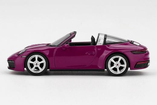 MINI GT 1/64 (ダイキャスト製) ポルシェ 911(992.1) ルビーストーン