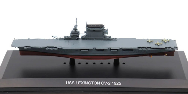 Militaria 1/1250 (ダイキャスト製) USS レキシントン CV-2