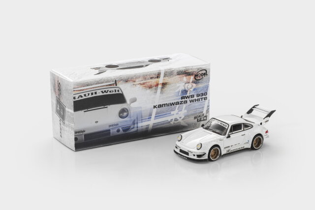 [予約]MODEL MODEL 1/64 (ダイキャスト製) RWB930 カミワザホワイト