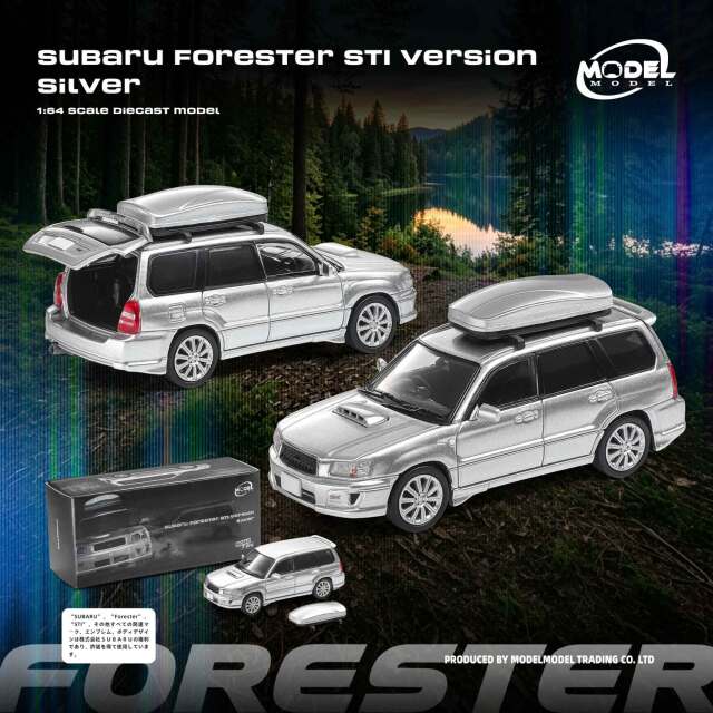 MODEL MODEL 1/64 (ダイキャスト製) スバル・フォレスター STI Version