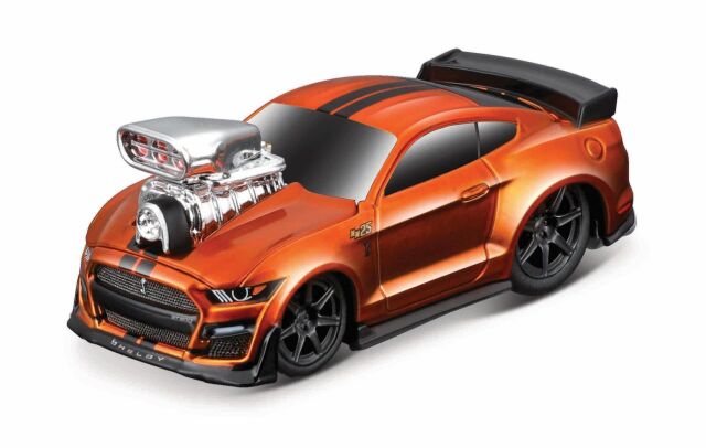[予約]Maisto(マイスト) 1/64 (ダイキャスト製) MM マスタング シェルビー GT500 メタリックオレンジ 25thアニバーサリー