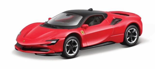 Maisto(マイスト) 1/64 (ダイキャスト製) SI フェラーリ SF90 ストラダーレ レッド