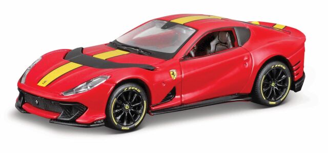 Maisto(マイスト) 1/64 (ダイキャスト製) SI フェラーリ 812 コンペティツィオーネ レッド