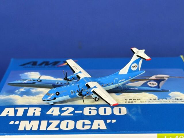[予約]Gemini Jets 1/400 (ダイキャスト製) ATR-42-600 天草エアライン JA01AM