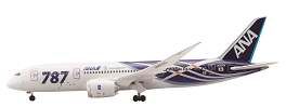 全日空商事 1/400 (ABS樹脂製) 787-8 JA802A 特別塗