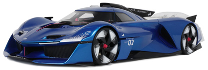 [予約]otto mobile(オットモビル) 1/18 (レジン製) アルピーヌ アルペングロー HY6 2024 (ブルー) 限定生産品