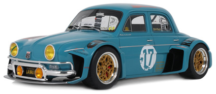 [予約]otto mobile(オットモビル) 1/18 (レジン製) ドーフィン LA BRUTE GREEN WITH PATINA ベスト・オブ・セマ・ショー 2024 (ブルー) 限定生産品