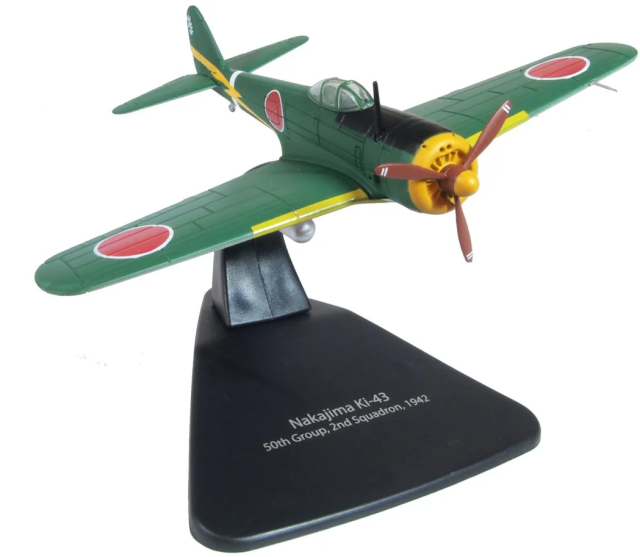 OXFORD(オックスフォード) 1/72 (ダイキャスト製) ナカジマ キ43（一式戦闘機） 第50戦隊第二中隊 1942 ※再入荷