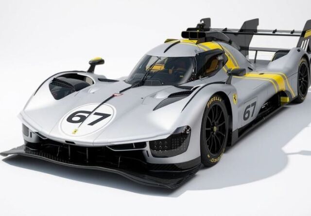 [予約]BBR MODELS 1/18 (レジン製) Ferrari 499P Modified Argento Nurburgring race n.67