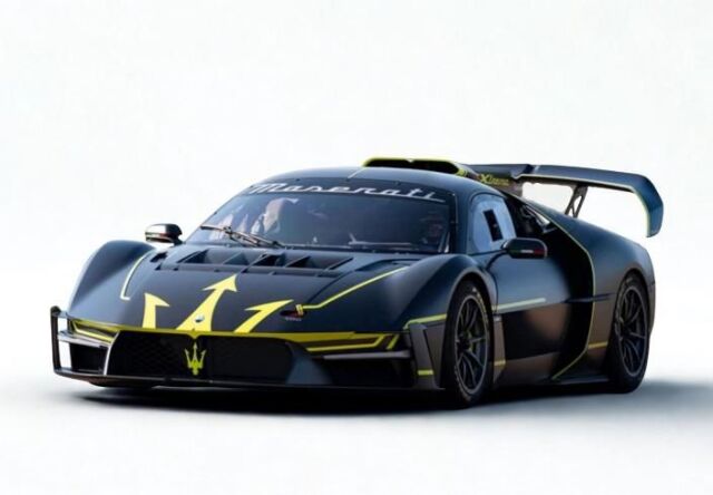 [予約]BBR MODELS 1/18 (レジン製) Maserati MCXtrema Speed Beast Livery
