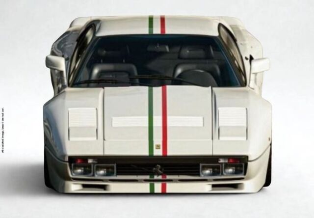 [予約]BBR MODELS 1/18 (レジン製) Ferrari 288 GTO Bianco Avus with italian stripe