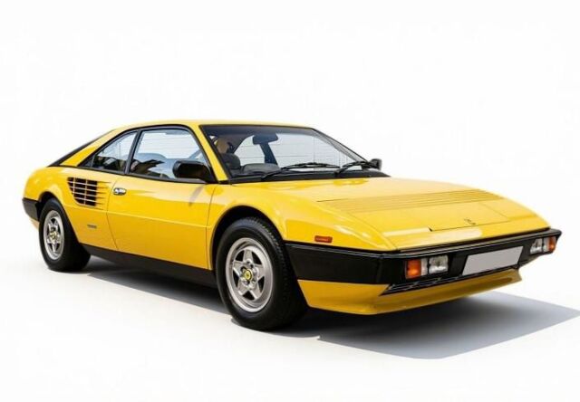 [予約]BBR MODELS 1/18 (レジン製) Ferrari Mondial Quattrovalvole Giallo Modena with cream interiors