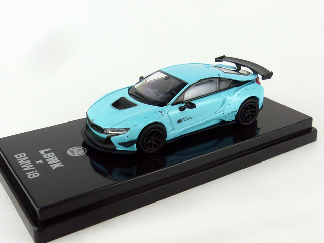 PARA64 1/64 Liberty Walk BMW i8 ペパーミントグリーン (左ハンドル)